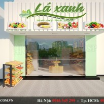 Thiết Kế Cửa Hàng Trái Cây - Chị Hằng